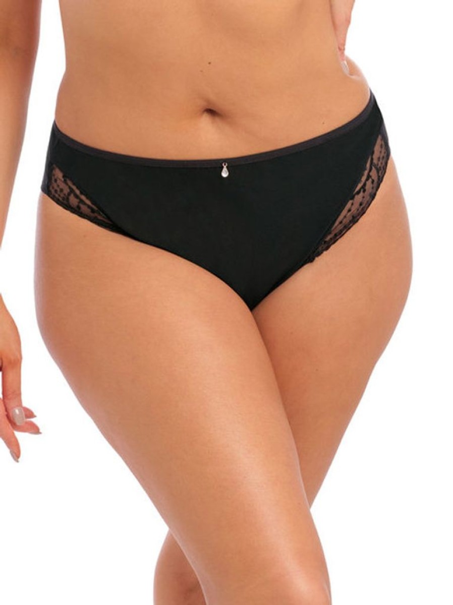 Knickers Elomi | Elomi Priya Brazilian Brief Black