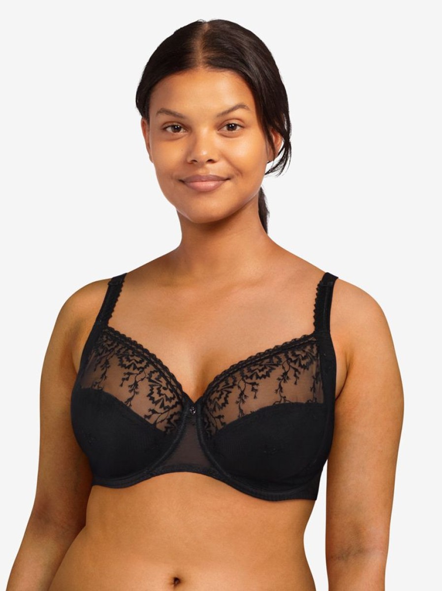 Bras Chantelle | Chantelle Every Curve Full Cup Bra Black