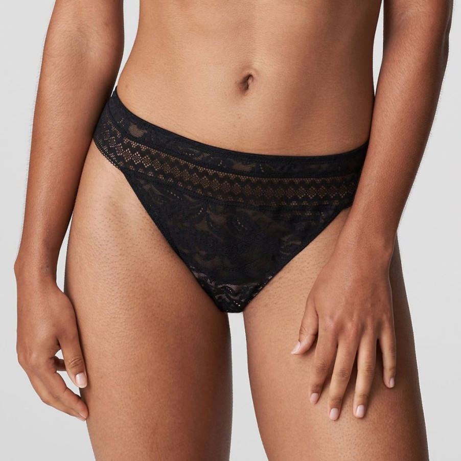 Knickers Primadonna | Primadonna Twist Palermo Thong Black