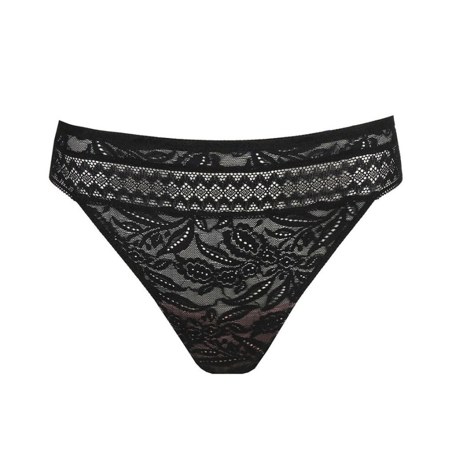 Knickers Primadonna | Primadonna Twist Palermo Thong Black