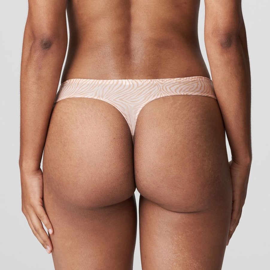 Knickers Primadonna | Primadonna Twist Avellino Thong Pearly Pink