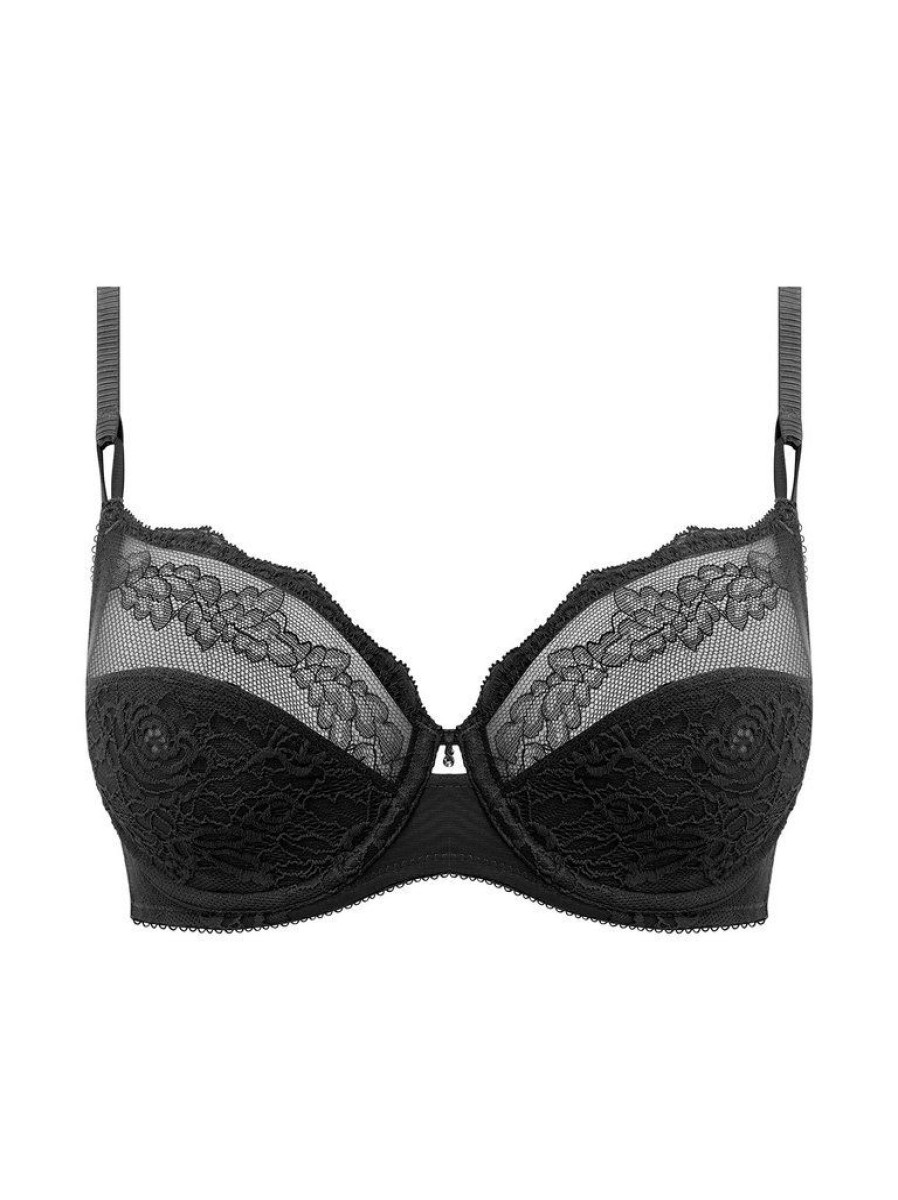 Bras Wacoal | Wacoal Ravissant Balcony Bra Black