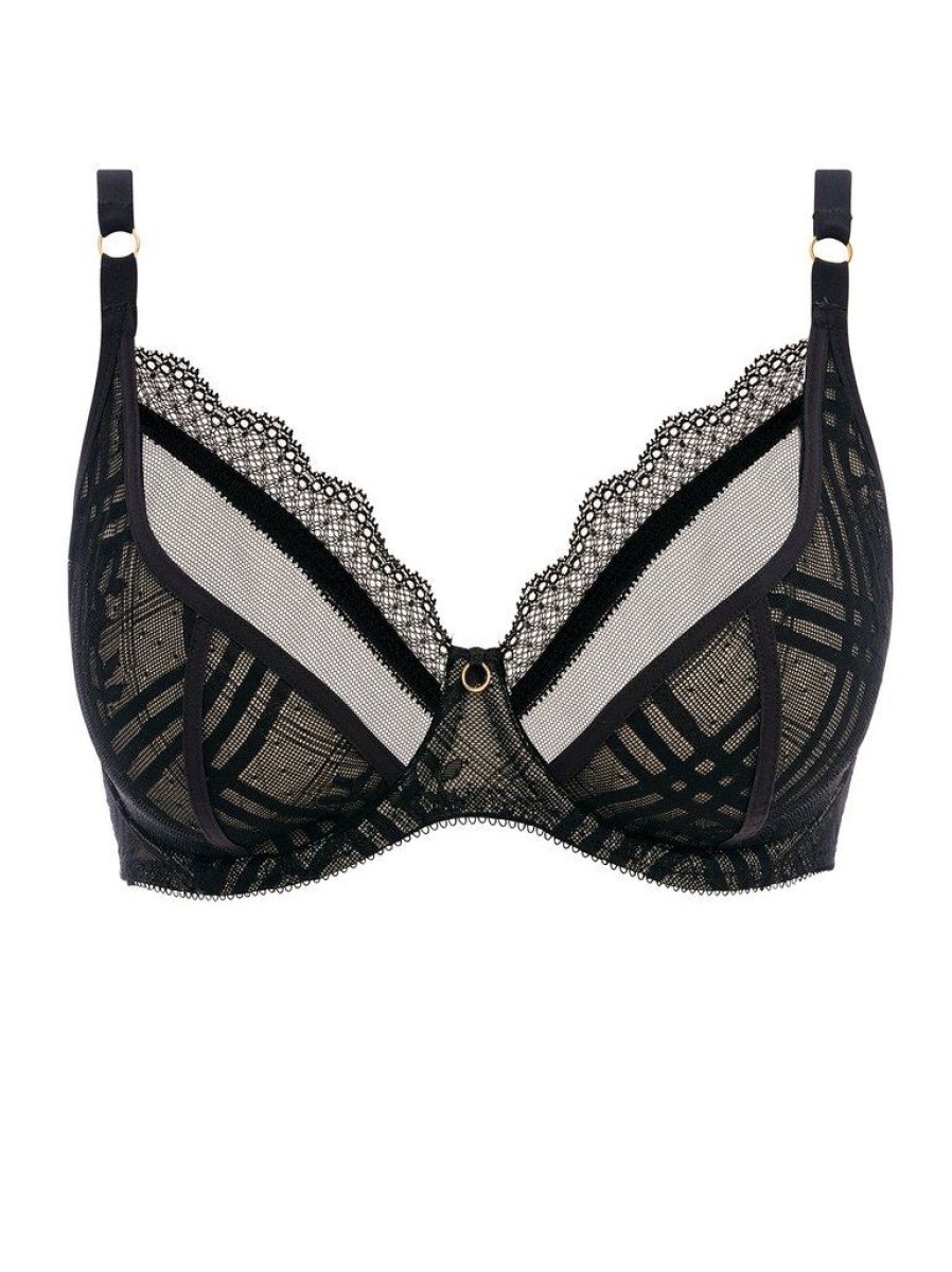 Bras Freya | Freya Fatale Non Pad Plunge Bra Black