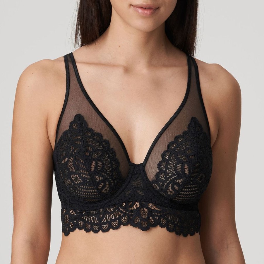 Bras Primadonna | Primadonna Twist First Night Triangle Bra Black