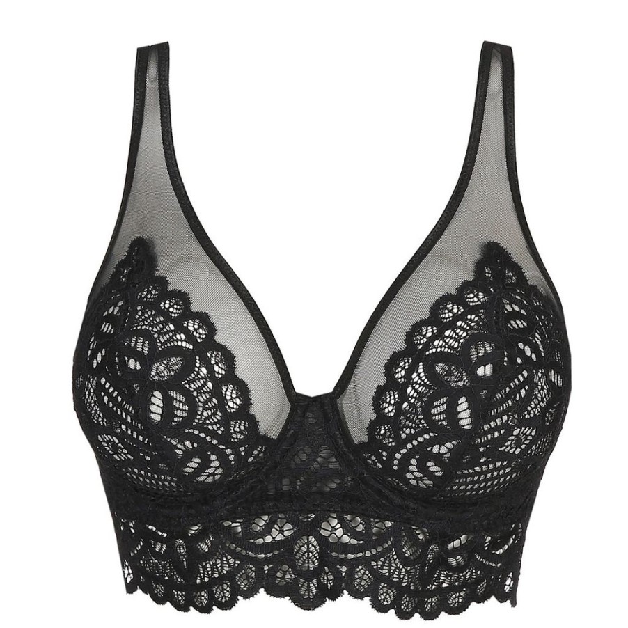 Bras Primadonna | Primadonna Twist First Night Triangle Bra Black