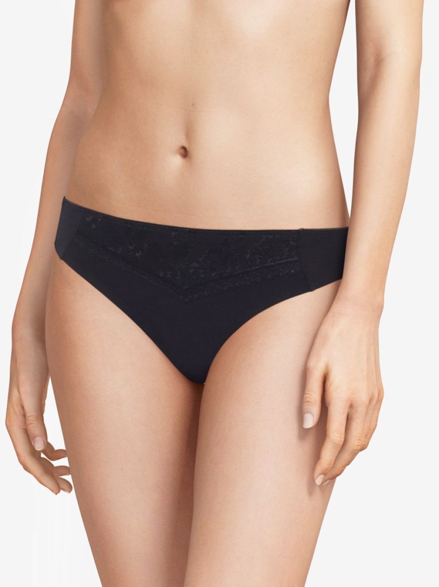 Knickers Chantelle | Chantelle Every Curve Brazilian Brief Black