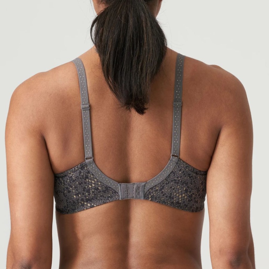 Bras Primadonna | Primadonna Twist Villemin Heartshape Bra Kitten Grey