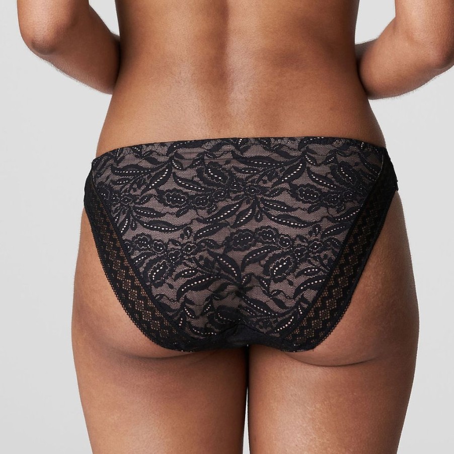 Knickers Primadonna | Primadonna Twist Palermo Rio Brief Black