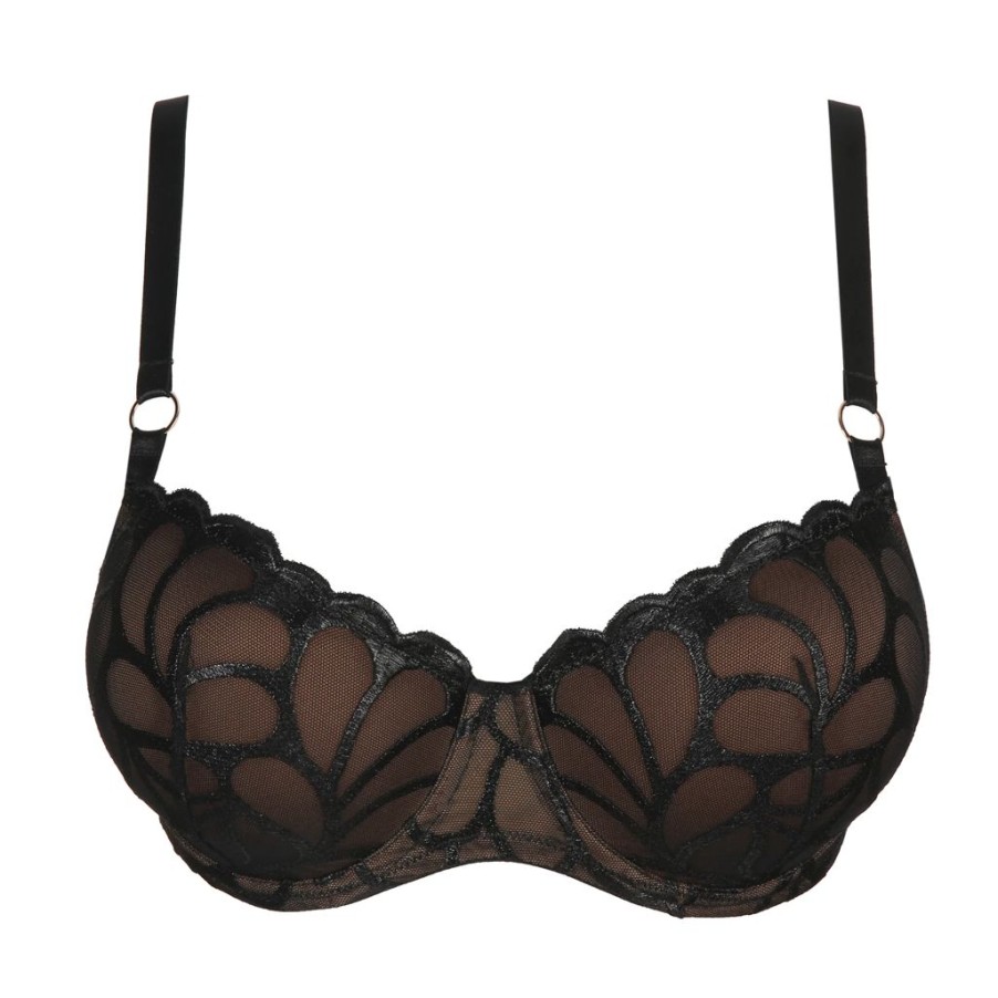 Bras Primadonna | Primadonna Twist Aprodisia Full Cup Bra Black