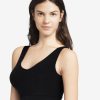 Bras Chantelle | Chantelle Soft Stretch V Neck Padded Crop Top