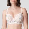 Bras Primadonna | Primadonna Madison Longline Deep Plunge Bra Pink Diamond