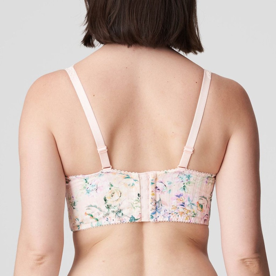 Bras Primadonna | Primadonna Madison Longline Deep Plunge Bra Pink Diamond