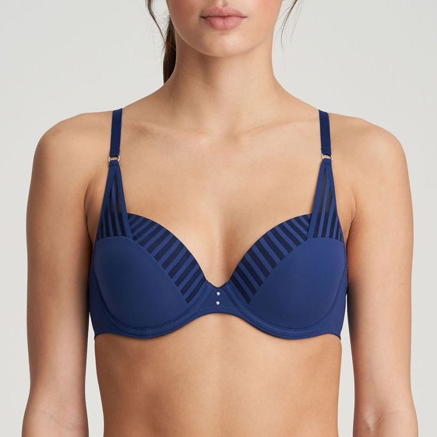 Bras wix|wix | Marie Jo L'Aventure Salvador Round Shape Bra Navy