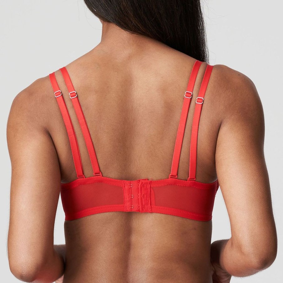 Bras Primadonna | Primadonna Twist First Night Balcony Bra Red