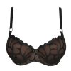 Bras Primadonna | Primadonna Twist Aprodisia Padded Balcony Bra Black